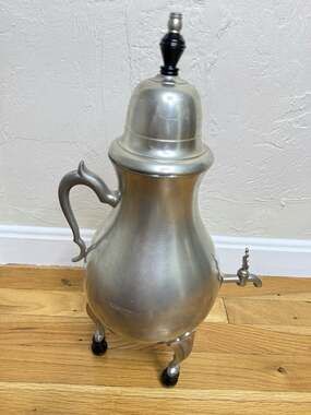 Vintage Teapot Coffee Pot with Tap Traditional Dutch Tea pot, Samovar MCM EUC
